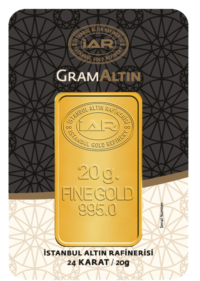 Külçe Altın - 20 Gr